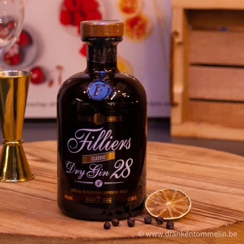 Gin Filliers Dry 28 Classic 46° 50 cl