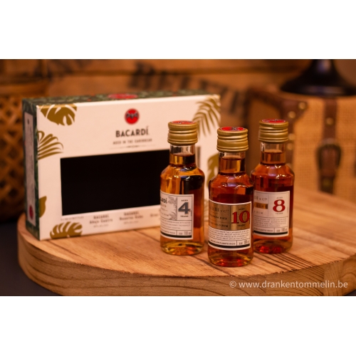 Bacardi Discovery Pack 3 x 10 cl